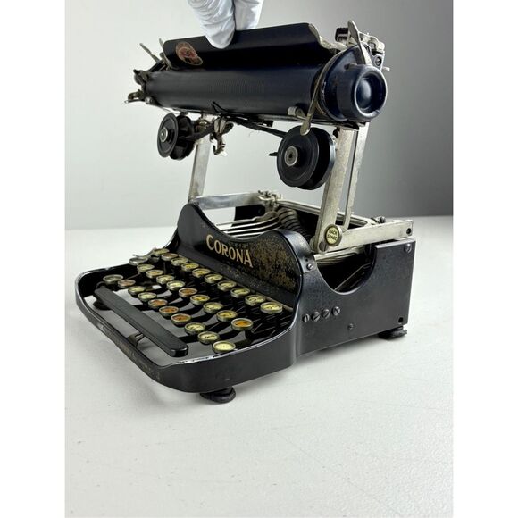 Antique 1917 Corona Model 3 Folding Manual Portable Typewriter - Picture 14 of 14